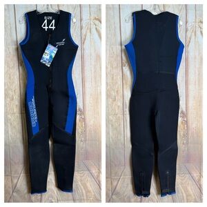 💵NWT Camaro Farmer John White Water Kayaking Wetsuit Size 44 Women XLarge